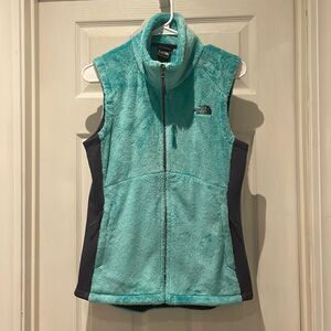 The North Face Osito fuzzy vest SZ medium